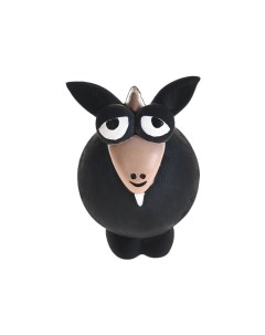 Жевательная игрушка для собак Козленок с пищалкой длина 12 см Foxie