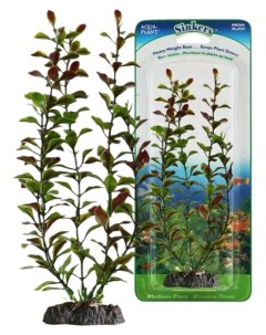 Искусственное растение для аквариума Red Blooming Ludwigia пластик 34 см Penn plax