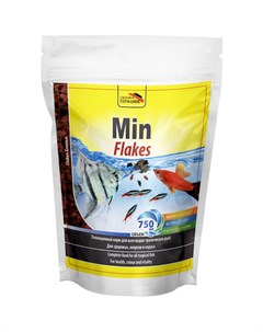 Корм для аквариумных рыб Min Flakes 750 мл хлопья Novamark