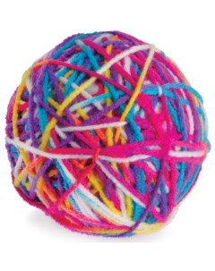 Мяч для кошек клубок пряжа разноцветный Camon