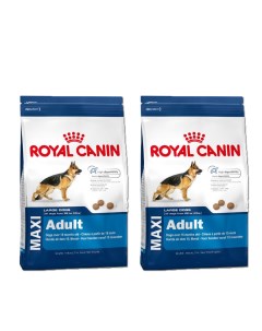 Сухой корм для собак Maxi Adult свинина 2шт по 15кг Royal canin