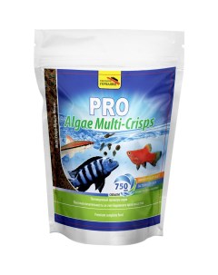 Корм для аквариумных рыб Pro Algae Multi Crisps 750 мл чипсы Novamark