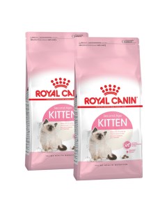 Сухой корм для кошек Kitten домашняя птица 2шт по 4кг Royal canin