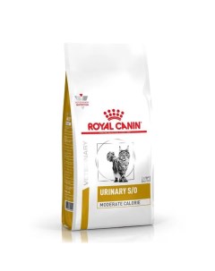 Сухой корм для кошек Urinary S O Moderate Calorie 12 шт по 0 4 кг Royal canin