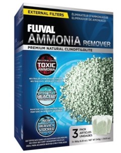 Наполнитель для фильтров Ammonia Remover цеолит 3 шт 540 г Fluval