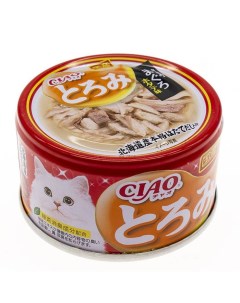 Консервы для кошек Ciao Toromi курица тунец игребешок 5шт по 80г Inaba