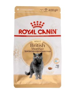 Сухой корм для кошек British Shorthair птица 400 г Royal canin