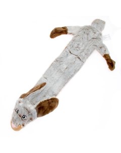 Игрушка для собак Осел мягкая бежевая 57 см Чистый котик