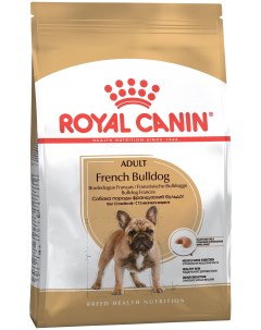 Сухой корм для собак French Bulldog Adult для французского бульдога злаки 9 кг Royal canin