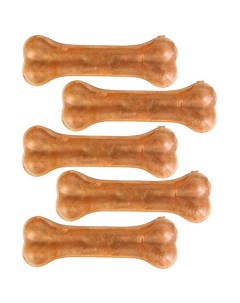 Лакомство для собак кость из жил прессованных 7 5 см 20 шт по 20 25 г Delicachoice