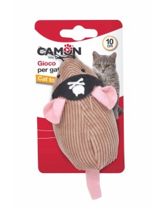 Игрушка для кошек Мышь пират 10 см Camon