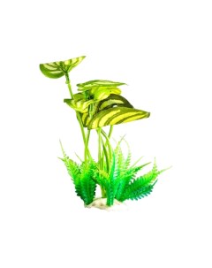 Растение искусственное аквариумное 10 5 х 10 5 х 14 см Пижон аква