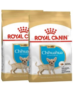 Сухой корм для щенков CHIHUAHUA PUPPY для чихуахуа 2шт по 0 5кг Royal canin