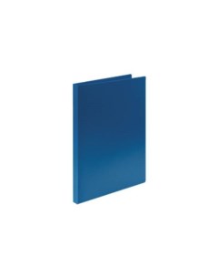 Папка скоросшиватель А4 синий пластик 500 мкм пластиковый механизм Lite