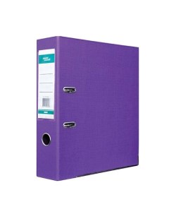 Папка регистратор PP формат А4 75 мм цвет фиолетовый Stanger