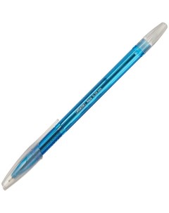 Ручка шариковая Aqua 0 38мм синий цвет чернил голубой корпус 12шт Attache