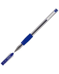 Ручка гелевая Town 0 5мм синий резиновая манжетка 12шт Attache