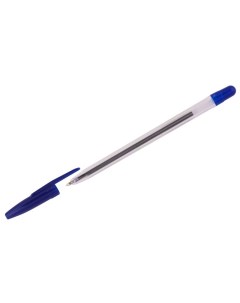 Ручка шариковая 111 0 7мм синий цвет чернил масляная основа 50шт РС21 Стамм
