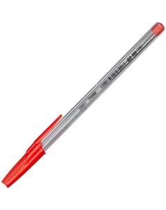 Ручка шариковая Think 0 7мм красный цвет чернил 12шт Deli