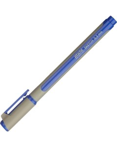 Ручка капиллярная Selection Sketch 0 5мм трехгранная синяя 12шт Attache