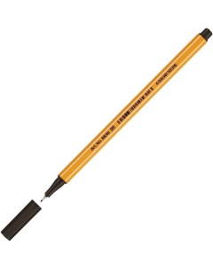 Ручка капиллярная Point 88 0 4мм черная 10шт 88 46 Stabilo