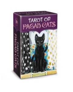 Карты Таро Pagan Cats Tarot Mini new edition Lo scarabeo