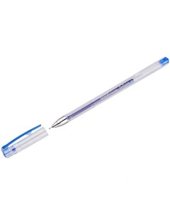 Ручка гелевая Erich Krause G Point 0 25мм синий игольчатый наконечник 12шт 17627 Erich krause