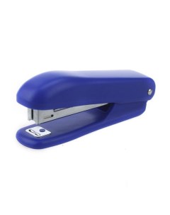 Степлер Comfort 10 до 12 листов синий с покрытием soft Touch 12шт Attache
