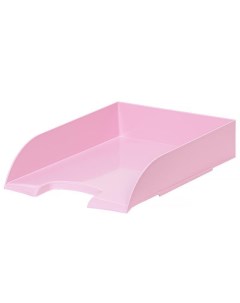 Лоток для бумаг горизонтальный Selection Flamingo розовый 12шт Attache