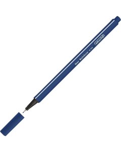 Ручка капиллярная Rainbow 0 4мм трехгранная синяя 20шт Attache