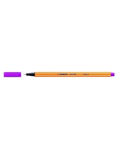 Ручка капиллярная Point 88 0 4мм фиолетовая 10шт 88 55 Stabilo