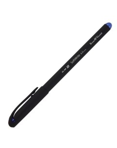 Ручка шариковая SoftWrite Black 0 4мм синий цвет чернил 24шт Bruno visconti