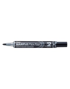 Маркер для досок Maxiflo Flex Feel круглый наконечник 1 5мм черный Pentel