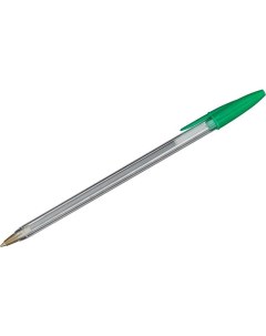 Ручка шариковая Economy 0 7мм зеленый цвет чернил 50шт Attache