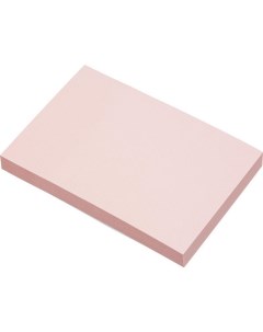 Стикеры самоклеящийся блок 76x51мм розовый 100 листов 12 уп Attache