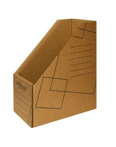 Лоток для бумаг вертикальный 150мм А4 картон бежевый Informat