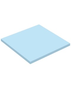 Стикеры самоклеящийся блок 76x76мм голубой пастель 24 блока по 50 листов Attache