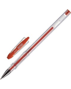 Ручка гелевая City 0 5мм красный 12шт Attache