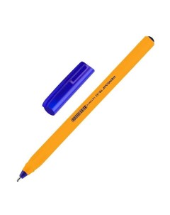 Ручка шариковая Yellow 0 7мм синий цвет чернил 50шт Pensan