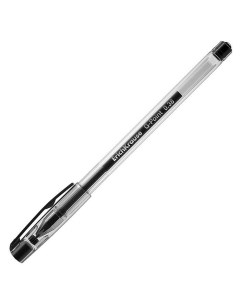 Ручка гелевая Erich Krause G Point 0 25мм черный игольчатый наконечник 12шт 17628 Erich krause