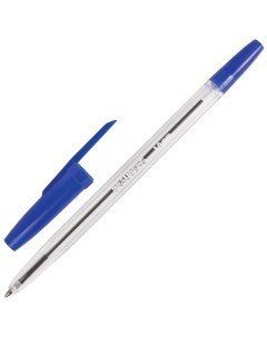 Ручка шариковая Line 0 5мм синий цвет чернил 50шт 141097 Brauberg
