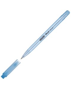 Ручка шариковая Deli 0 5мм синий цвет чернил масляная основа 12шт Attache