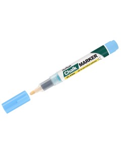 Маркер меловой Chalk Marker 3мм спиртовая основа голубой 24шт CM 02 Munhwa