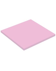Стикеры самоклеящийся блок 76x76мм розовый пастель 24 блока по 50 листов Attache
