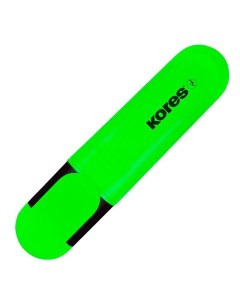 Маркер текстовыделитель Bright Liner Plus 0 5 5мм зеленый 10шт Kores