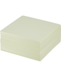 Блок кубик для записей запасной 90х90х40мм соломенно желтый 75 г кв м Nobrand
