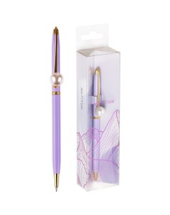 Ручка шариковая автоматическая Lilac jewel 1мм синий цвет чернил 24шт MS_94062 Meshu