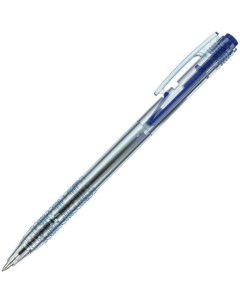 Ручка шариковая автоматическая 0 5мм синий цвет чернил 24шт M&g