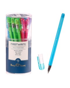 Ручка шариковая Firstwrite Creative узел 0 5 мм синие чернила матовый корпус Silk Touch Bruno visconti