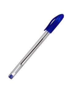 Ручка шариковая 1 0 мм стержень синий корпус треугольный прозрачный масляные чернила шт Calligrata